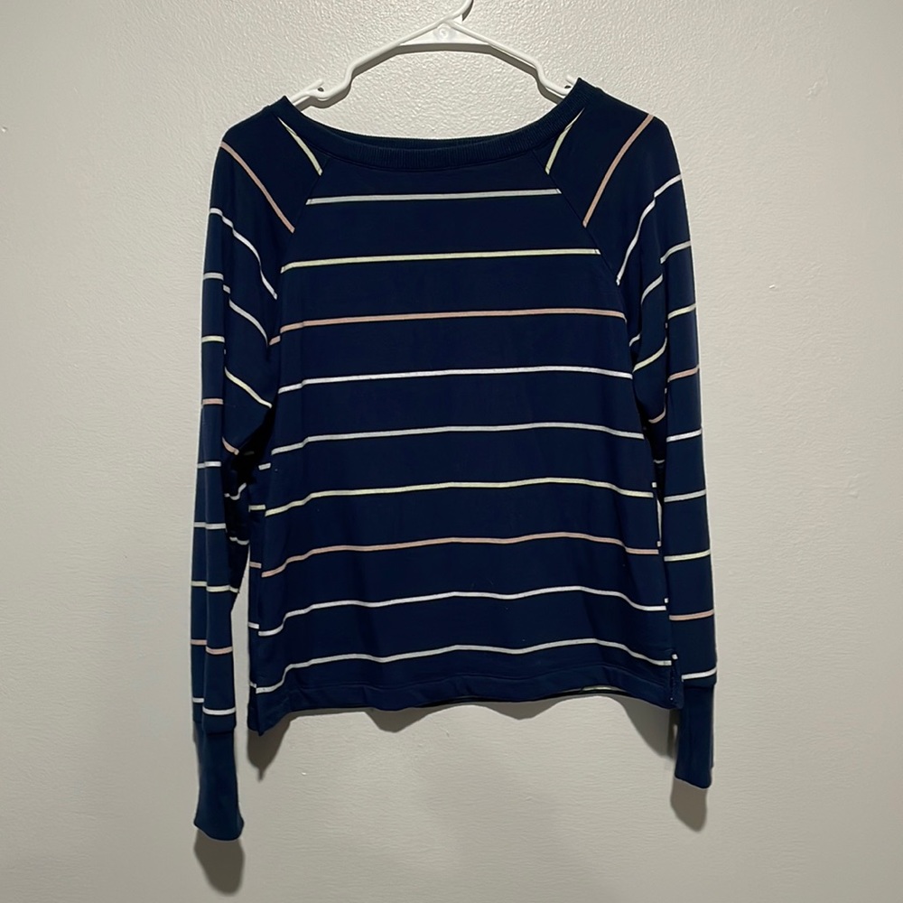 STARS ABOVE crew neck sweater.
